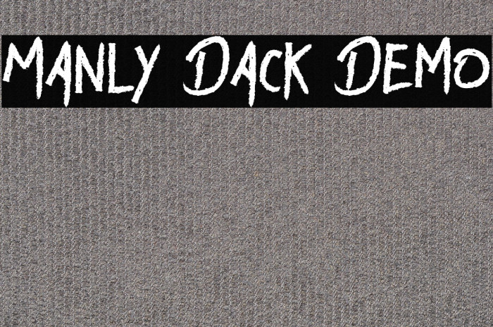 Manly Dack Demo Example 2