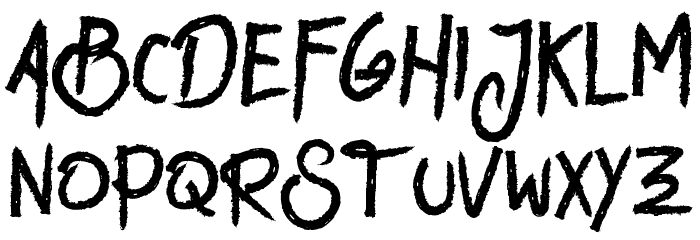 Manly Dack Demo Font LOWERCASE