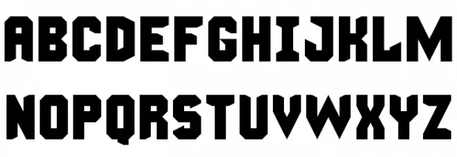 Manly Man Font Regular خط أحرف كبيرة