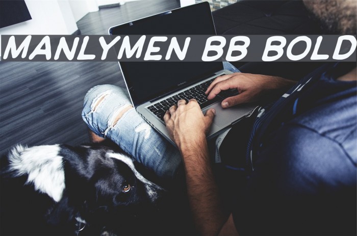 ManlyMen BB Bold Font examples