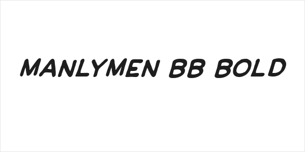 ManlyMen BB Bold Logo