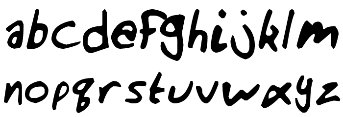Manno Font LOWERCASE