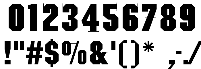 MannohKSerif Font OTHER CHARS