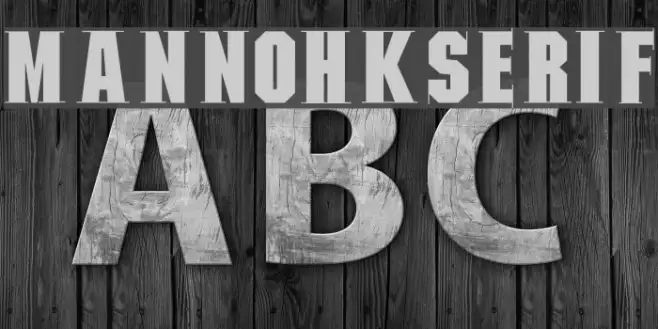 MannohKSerif Example 2