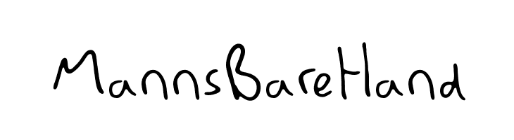 MannsBareHand  免费字体下载