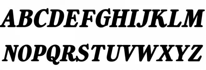 Manofik PERSONAL USE ONLY Bold Italic Schriftart Groß