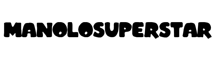 Manolo SuperStar  免费字体下载