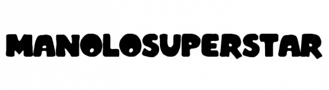 Manolo SuperStar  Fuentes Gratis Descargar