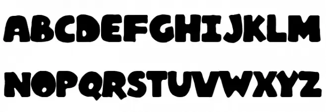 Manolo SuperStar Schriftart Groß