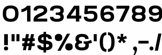 Manophiser Font OTHER CHARS