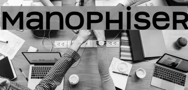 Manophiser Font examples