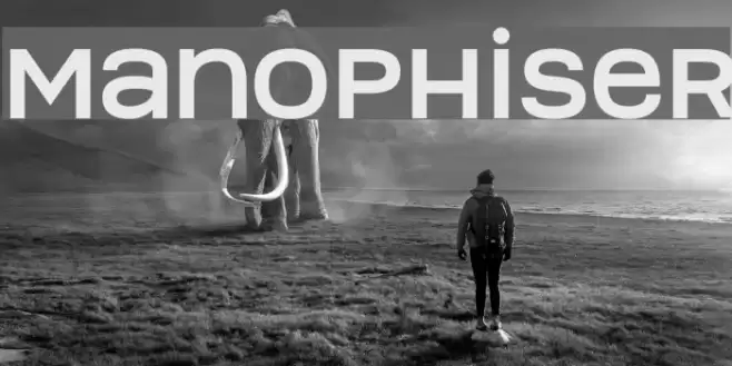 Manophiser Font examples
