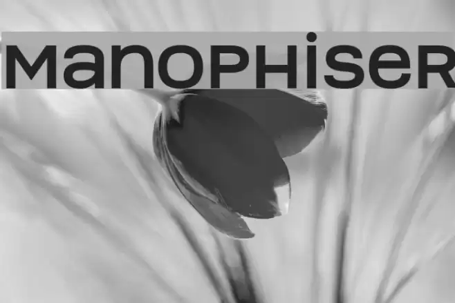 Manophiser Font examples