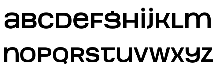Manophiser Font LOWERCASE