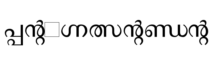 Manorama Font