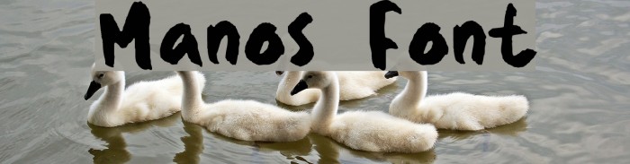 Manos Font examples