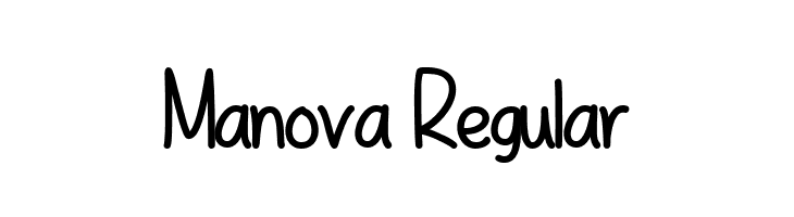 Manova Regular  नि: शुल्क फ़ॉन्ट्स डाउनलोड