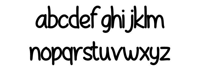 Manova Regular Font LOWERCASE
