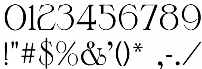 ManquisCP Font OTHER CHARS