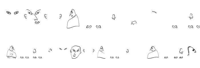 MansPartsPlaying Font OTHER CHARS