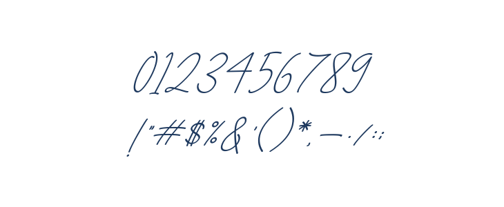 Mansions DEMO Italic Other Characters