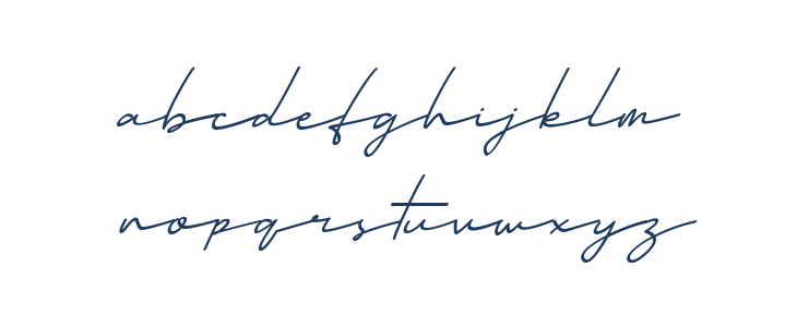 Mansions DEMO Italic Lowercase