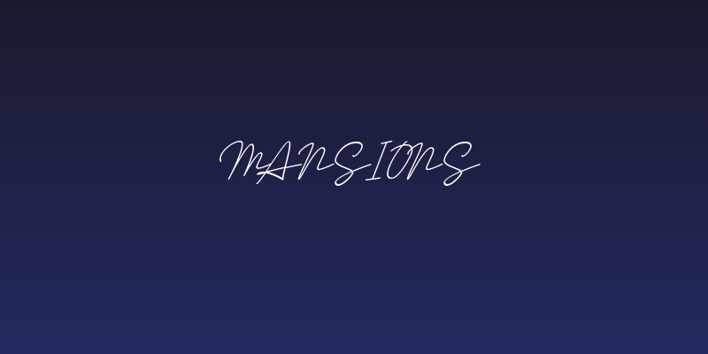 Mansions Social Header