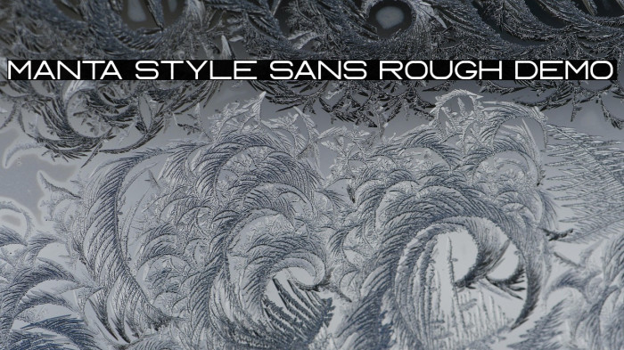 Manta Style Sans Rough DEMO Example 2