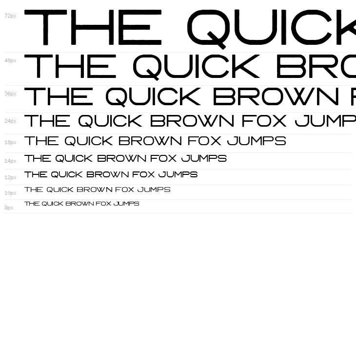 Manta Style Sans Rough DEMO Waterfall