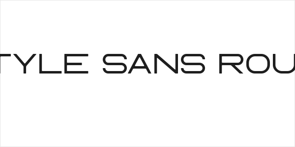 Manta Style Sans Round DEMO Logo