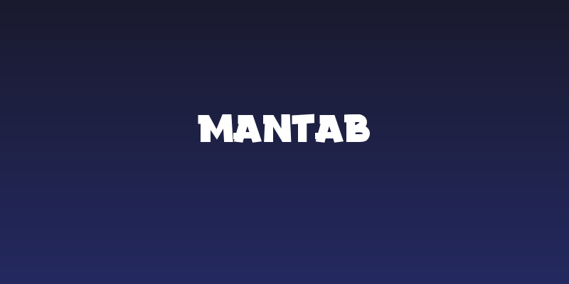 Mantab Social Header