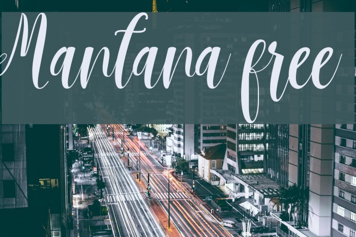 Mantana free Example 1