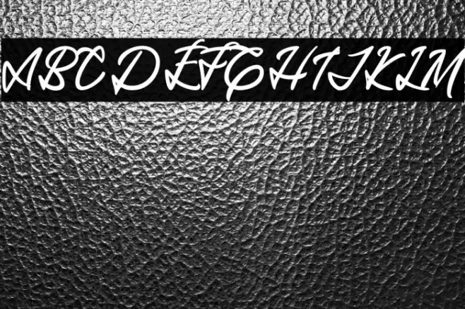 MantarayDEMO Font examples