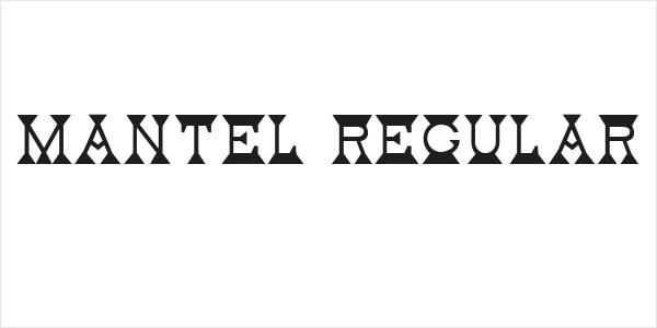 Mantel Regular Logo