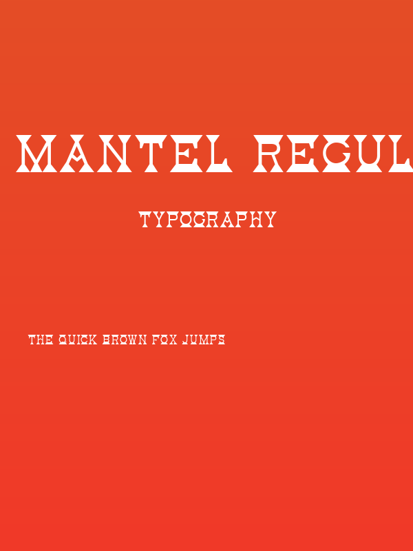Mantel Regular Poster
