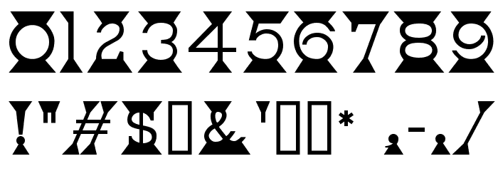 Mantel Font OTHER CHARS