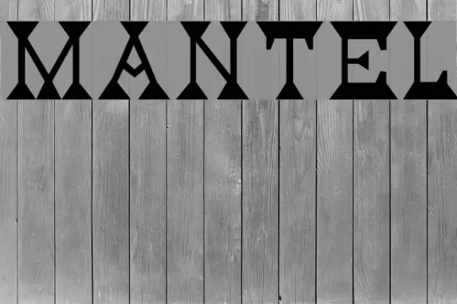 Mantel Font examples