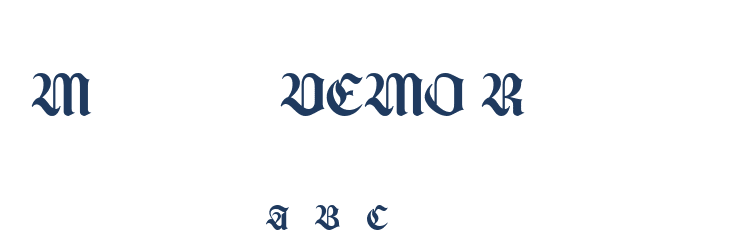 Mantela DEMO Regular Font Preview