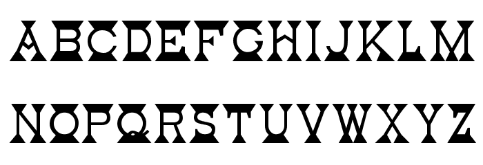 Mantel Font LOWERCASE