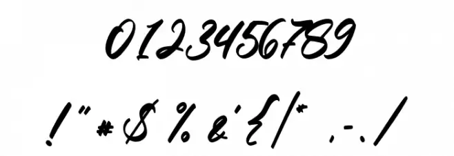 Manthesy Font OTHER CHARS