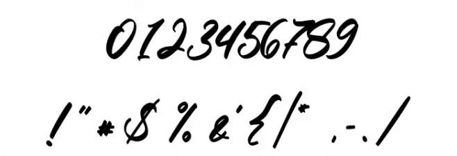 Manthesy Font OTHER CHARS