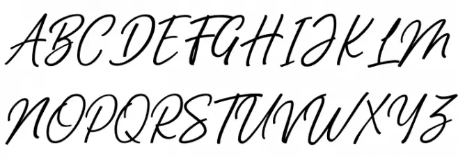 Manthoels Schriftart Groß