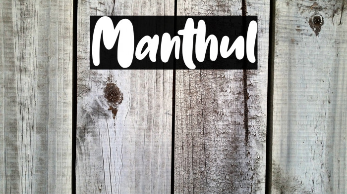 Manthul Example 1