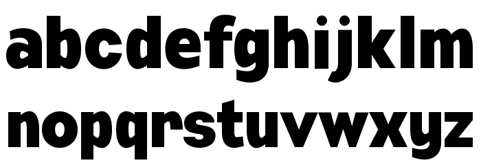Manti Sans Black Demo Font Litere mici