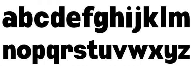 Manti Sans Black Demo Font Litere mici