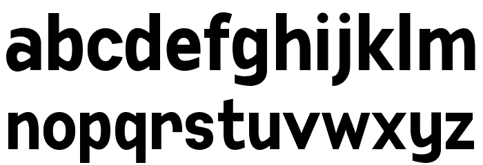 Manti Sans Demo Bold Font Litere mici