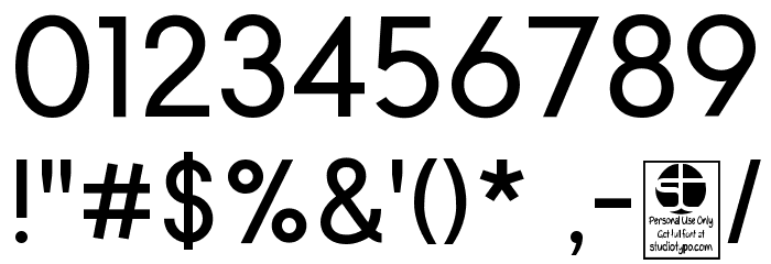 Manti Sans Demo Font OTHER CHARS