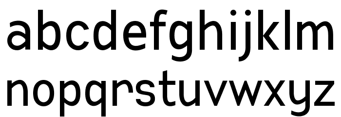 Manti Sans Demo Font LOWERCASE