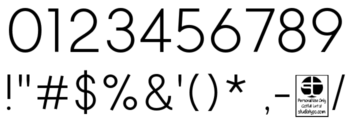 Manti Sans Light Demo Fuentes OTROS CHARS