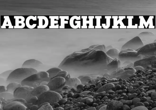 Manti Slab Black Demo Font examples